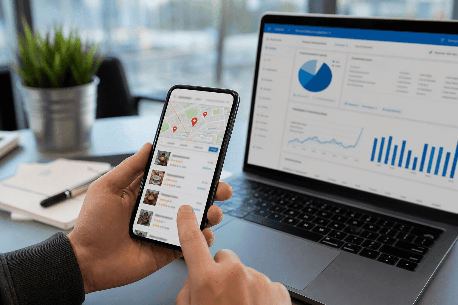 Référencement local SEO avec Google Maps et analytics